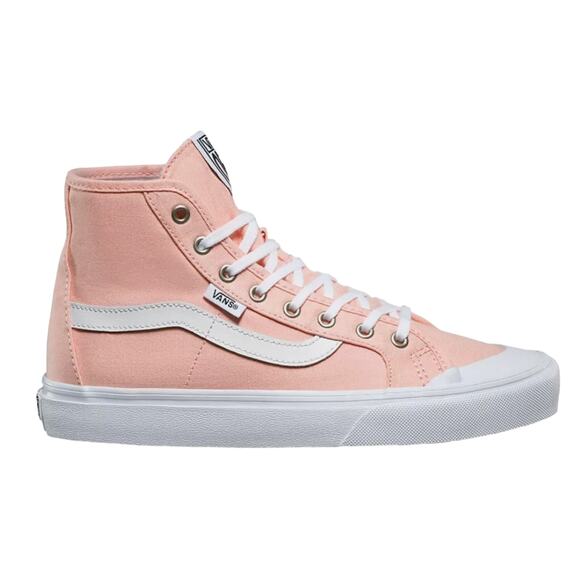 Vans Shoes Black Ball Hi SF Tropical Peach Salmon Skateboard Sneakers Size 6.5 - Picture 1 of 6